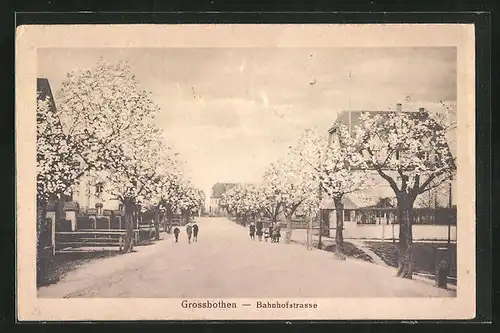 AK Grossbothen, Bahnhofstrasse