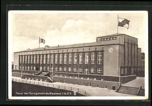 AK Meerane i. Sa., Haus der Turngemeinde