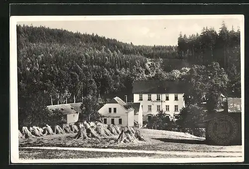 AK Jössnitz, Gasthof Pfaffenmühle