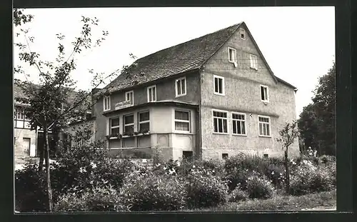 AK Döschnitz ü. Rudolstadt, Gasthaus zu D.