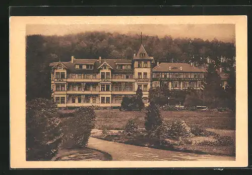 AK Oberhof / Thür., Parkhotel Wünscher, Südfront