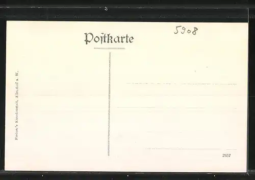 AK Treffurt, Ortspartie am Marktplatz