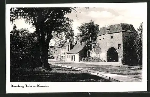 AK Naumburg, Ortspartie am Marientor