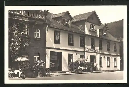 AK Leutenberg / Thüringen, Gasthof-Pension Gute Quelle