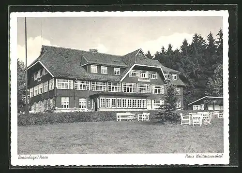 AK Braunlage / Harz, Hotel Haus Weidmannsheil