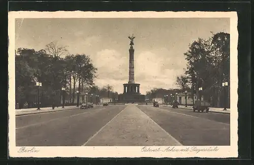 AK Berlin, Ostwest-Achse mit Siegessäule