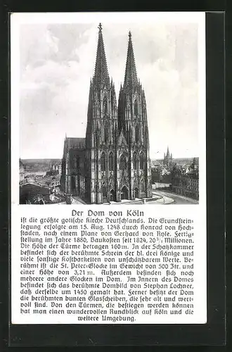 AK Köln a. Rh., Dom