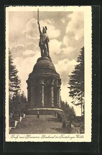 AK Detmold /Teutoburger Wald, Hermanns-Denkmal