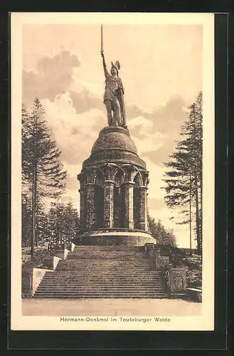 AK Detmold /Teutoburger Wald, Hermanns-Denkmal