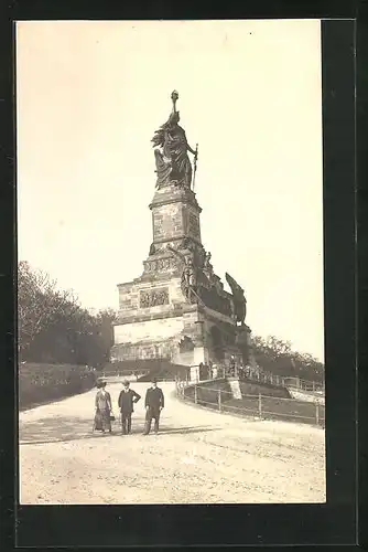 Foto-AK Rüdesheim, Nationaldenkmal