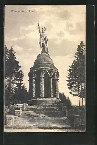AK Detmold /Teutoburger Wald, Hermanns-Denkmal