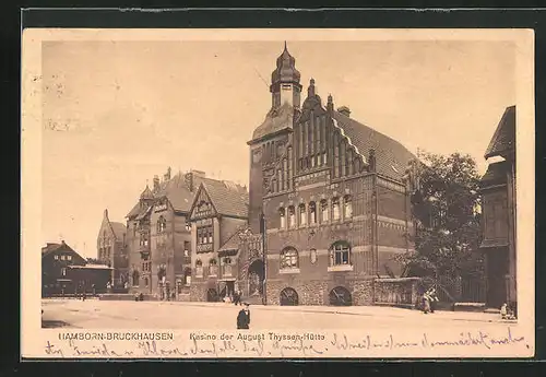 AK Hamborn-Bruckhausen, Kasino der August Thyssen-Hütte