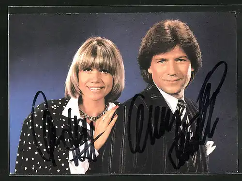 AK Musikerduo Monika Hauff & Klaus-Dieter Henkler, mit Autograph