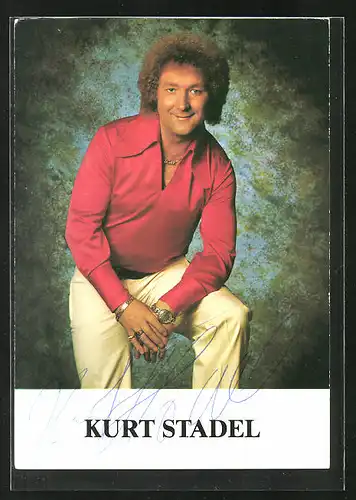 AK Musiker Kurt Stadel