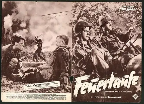 Filmprogramm IFB Nr. 3589, Feuertaufe, Robert Wagner, Terry Moore, Regie: Richard Fleischer