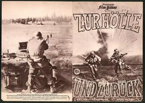 Filmprogramm IFB Nr. 3154, Zur Hölle und zurück, Audie Murphy, Marshall Thompson, Regie: Jesse Hibbs