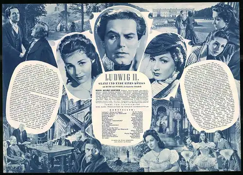 Filmprogramm IFB Nr. 2627, Ludwig II., O. W. Fischer, Ruth Leuwerik, Regie: Helmut Käutner