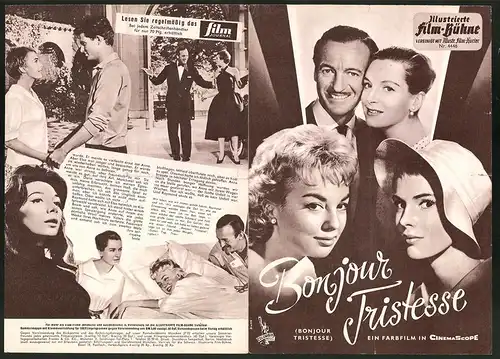 Filmprogramm IFB Nr. 4446, Bonjour Tristesse, Deborah Kerr, David Niven, Regie: Otto Preminger