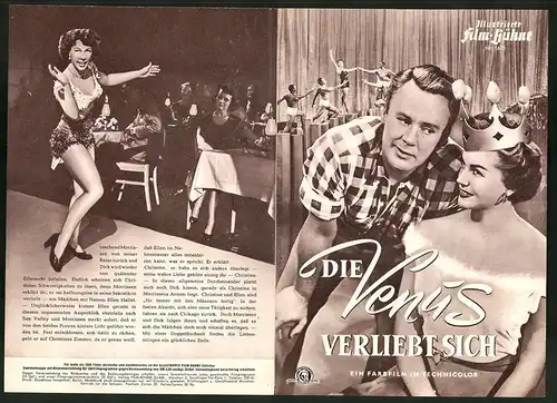 Filmprogramm IFB Nr. 1675, Die Venus verliebt sich, Esther Williams, Van Johnson, Regie: Robert Z. Leonard