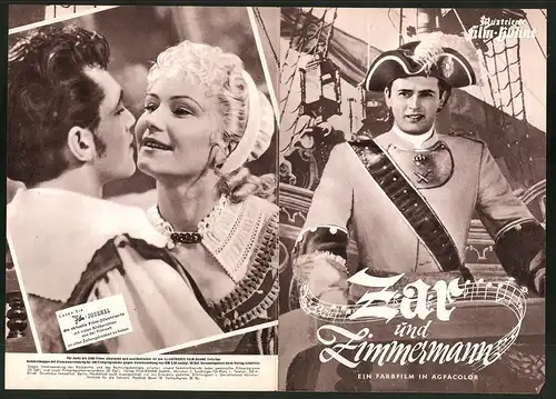 Filmprogramm IFB Nr. 3409, Zar und Zimmermann, Willy A. Kleinau, Bert Fortell, Regie. Hans Müller