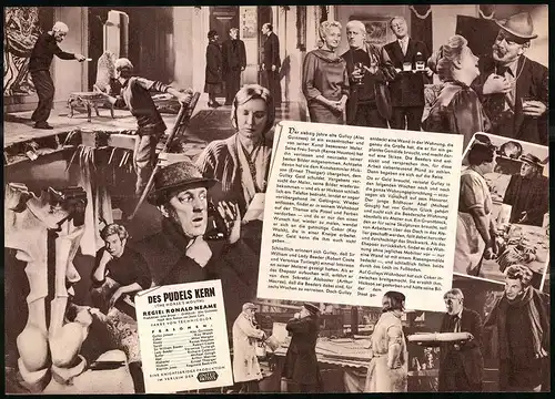 Filmprogramm IFB Nr. 4673, Des Pudels Kern, Alec Guinness, Kay Walsh, Regie: Ronald Neame