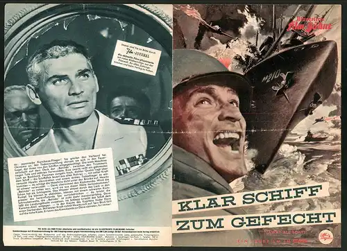 Filmprogramm IFB Nr. 3475, Klar Schiff zum Gefecht, Jeff Chandler, George Nader, Regie: Joseph Pevney