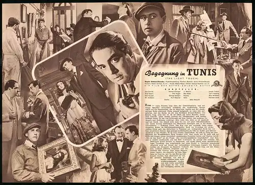 Filmprogramm IFB Nr. 1647, Begegnung in Tunis, Stewart Granger, Pier Angeli, Regie: Richgard Brooks
