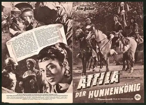 Filmprogramm IFB Nr. 2714, Attila der Hunnenkönig, Jeff Chandler, Jack Palance, Regie: Douglas Sirk