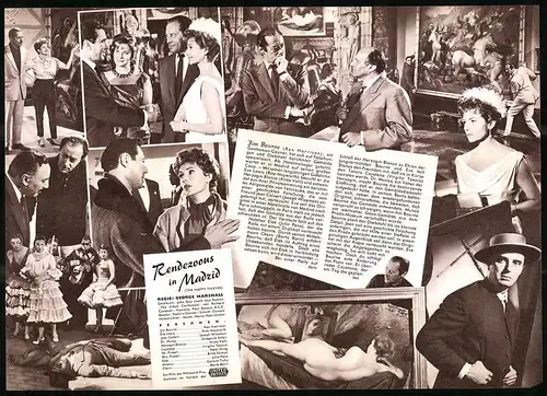 Filmprogramm IFB Nr. 6057, Rendezvous in Madrid, Rex Harrison, Rita Hayworth, Regie: George Marshall