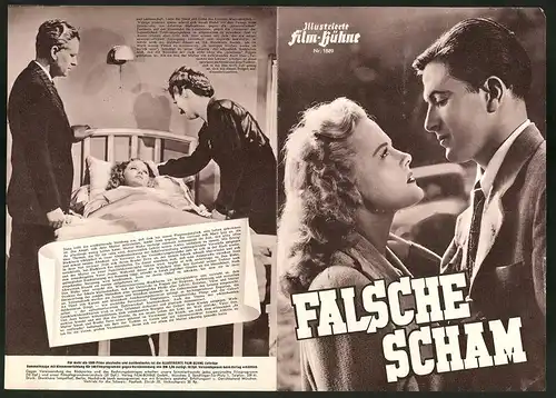 Filmprogramm IFB Nr. 1889, Falsche Scham, Hardie Albright, George Eldridge, Regie: William Beaudine