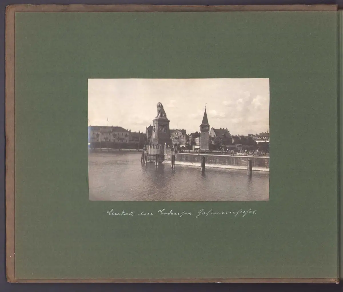 Fotoalbum 44 Fotografien 1926, Ansicht Bozen, Reise Stuttgart über Lindau nach Bozen - Südtirol & Dolomiten 2