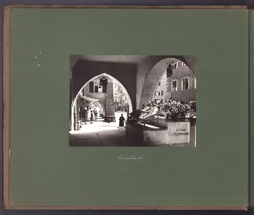 Fotoalbum 44 Fotografien 1926, Ansicht Bozen, Reise Stuttgart über Lindau nach Bozen - Südtirol & Dolomiten