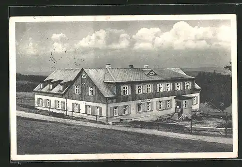 AK Sosa / Erzgeb., Gasthof Rote Grube