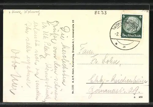 AK Königsbrück i. Sa., Truppenübungsplatz, Dopp. Komp. Bar. 15