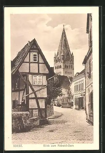 AK Soest, Blick zum Patrokli-Dom