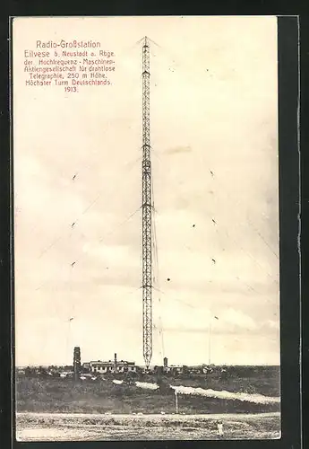 AK Eilvese bei Neustadt, Radio Grossstation