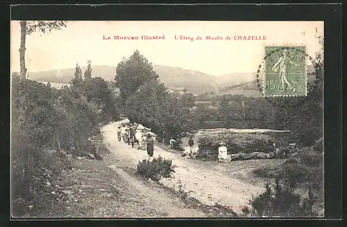 AK Moux-en-Morvan, L`Ètang du Moulin de Chazelle