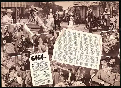 Filmprogramm IFBH Nr. 4604, Gigi, Leslie Caron, Maurice Chevalier, Regie: Vincente Minelli