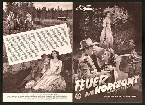 Filmprogramm IFB Nr. 1809, Feuer am Horizont, Dana Andrews, Brian Donlevy, Regie: Jacques Tourneur