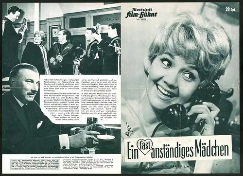 Filmprogramm IFB Nr. 6626, Ein fast anständiges Mädchen, Liselotte Pulver, Martin Held, Regie: Ladislao Vajda