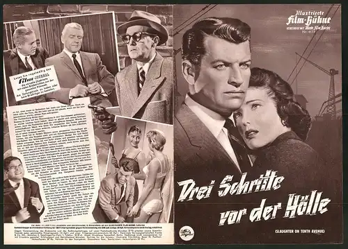 Filmprogramm IFB Nr. 4173, Drei Schritte vor der Hölle, Richard Egan, Jan Sterling, Regie: Arnold Laven