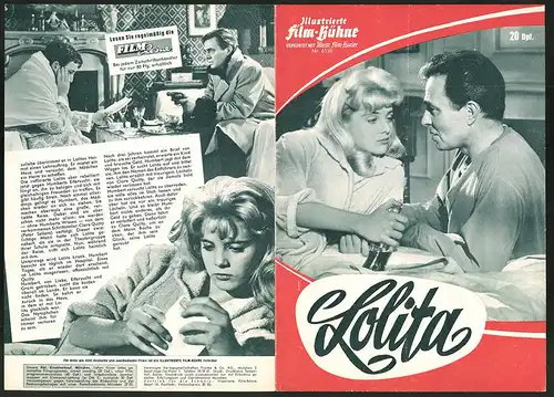 Filmprogramm IFB Nr. 6150, Lolita, James Mason, Shelley Winters, Peter Sellers, Regie: Stanley Kubrick