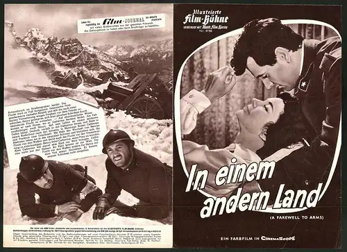 Filmprogramm IFB Nr. 4196, In einem andern Land, Rock Hudson, Jennifer Jones, Regie: Charles Minor