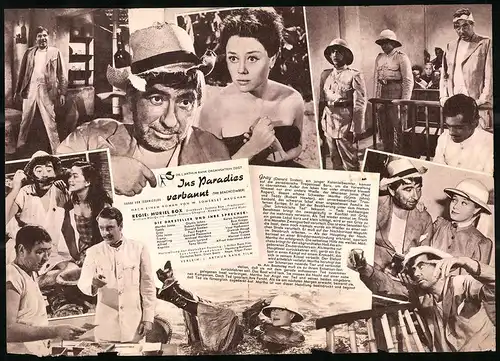 Filmprogramm IFB Nr. 2821, Ins Paradies verbannt, Glynis Johns, Robert Newton, Regie: Muriel Box