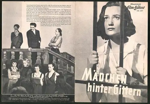 Filmprogramm IFB Nr. 481, Mädchen hinter Gittern, Ruth Hausmeister, Berta Drews, Regie: Alfred Braun