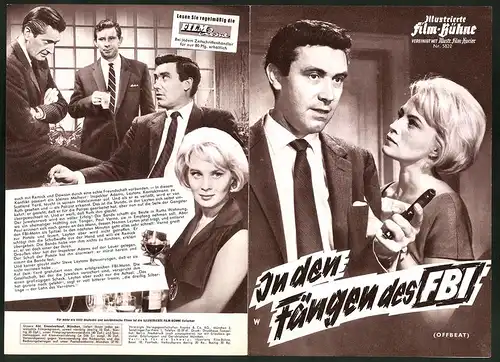 Filmprogramm IFB Nr. 5832, In den Fängen des FBI, William Sylvester, Mai Zetterling, Regie: Cliff Owen