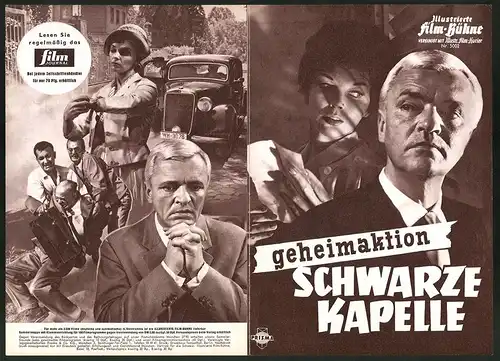 Filmprogramm IFB Nr. 5002, Geheimaktion Schwarze Perle, Peter van Eyck, Dawn Addams, Regie: Ralph Habib
