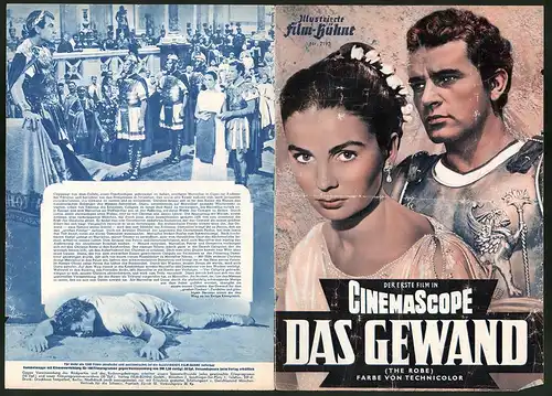 Filmprogramm IFB Nr. 2193, Das Gewand, Richard Burton, Jean Simmons, Regie: Henry Koster