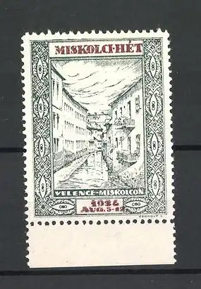 Reklamemarke Miskolc, Het 1934, Velence Miskolcon