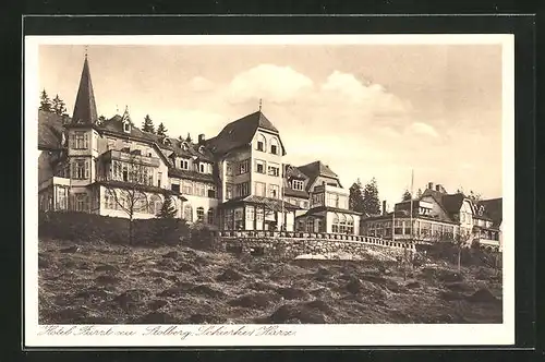 AK Schierke /Harz, Hotel Fürst zu Stolberg